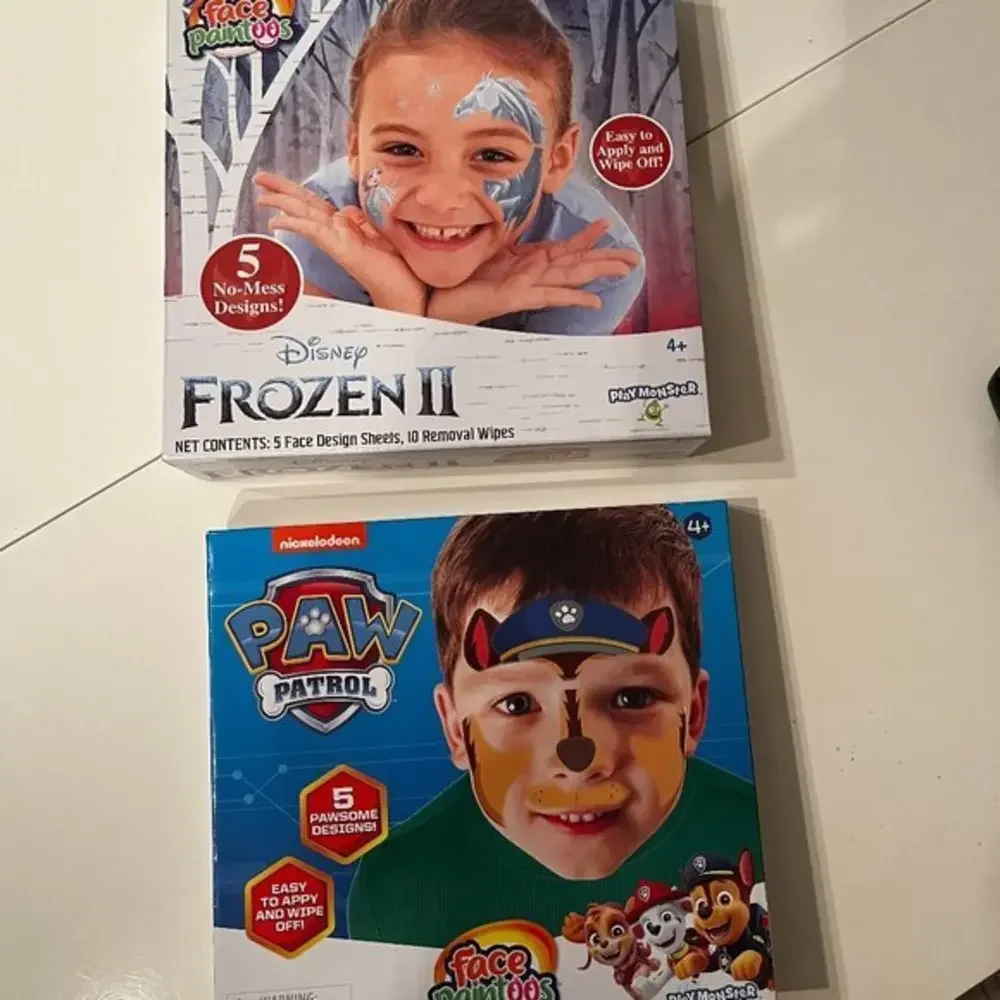Frozen and Paw‎ Patrol Face Face Tattoos / New